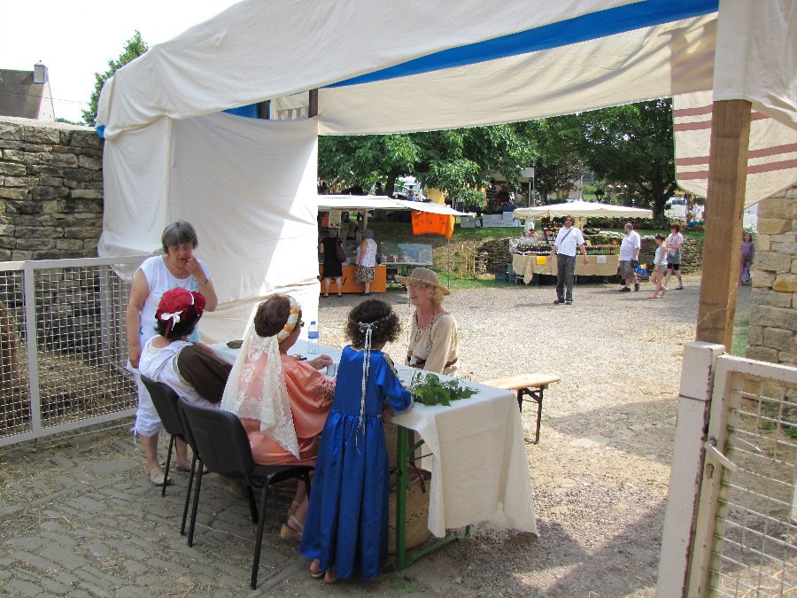 Exposants et costumes - Château en Fête - 03/07/2010 - Oricourt (70) - Photo n°12
