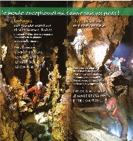 Brochure de la Fdration Franaise de Splologie Journes Nationales de la Splologie et du Canyon - 03/10/2010 - Grotte de Gonvillars photo n2