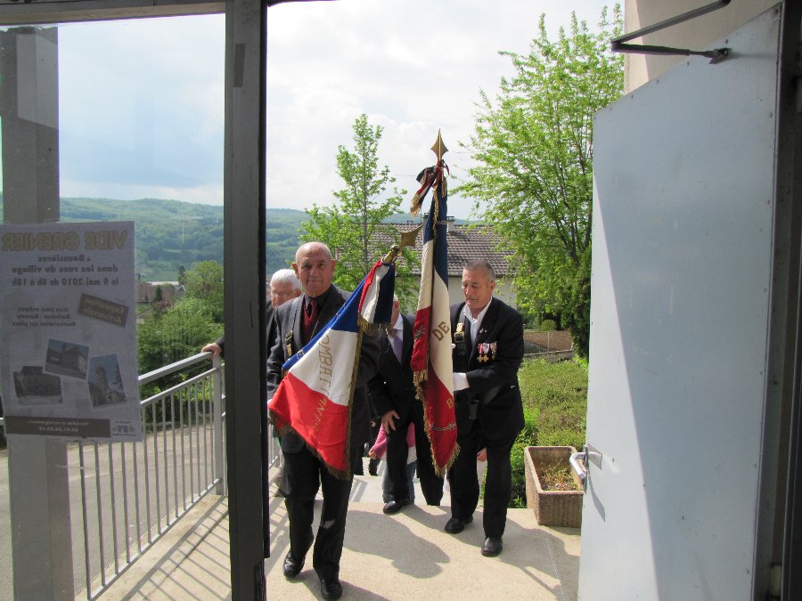 Cérémonie 8 mai 1945 - Cérémonie du 8 mai 1945 - 08/05/2010 - Commune de Boussières - Photo n52