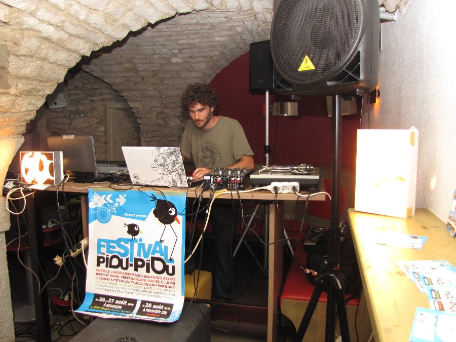 La Vache Qui Mixe - Festival du Piou Piou - 26/08/2010 - Besançon et Pelousey - Photo n5