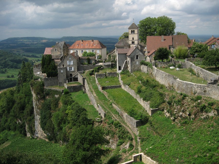 Chateau-Chalon - Les vignes du Jura - 29/07/2010 - Chateau Chalon - Photo n17